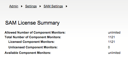 SAM License Summary.png